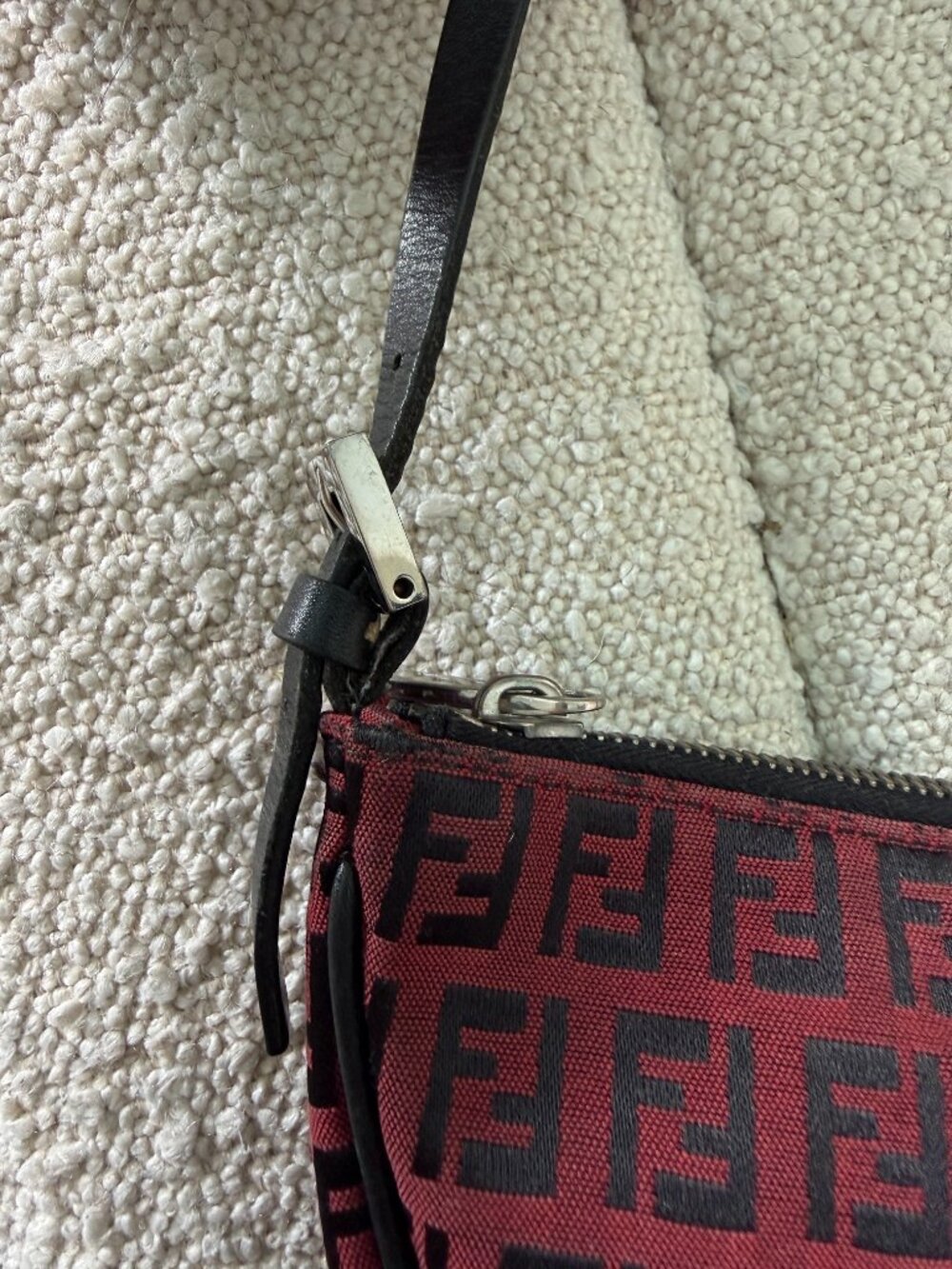 Rare FENDI Zucchino Pochette - Picture 4 of 9
